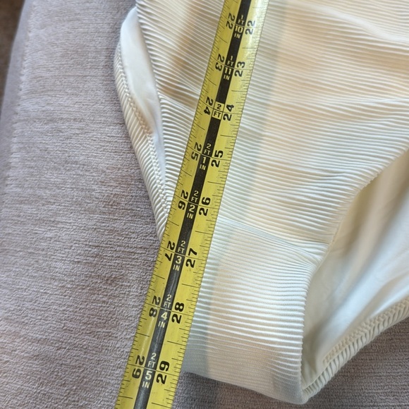 NWT Prana Women’s Sun Fun One Piece Swimsuit in Ottoman Horchata (Ivory) - Picture 10 of 11